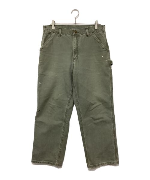 CarHartt（カーハート）CarHartt (カーハート) ダッグペインターパンツ グリーン サイズ:34の古着・服飾アイテム