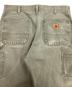 中古・古着 CarHartt (カーハート) ダッグペインターパンツ グリーン サイズ:34：8000円