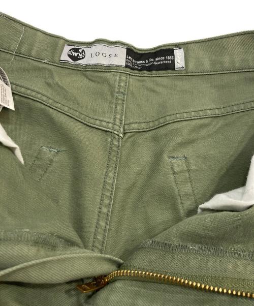 LEVI'S（リーバイス）LEVI'S (リーバイス) SILVERTAB LOOSE デニムカーゴパンツ グリーン サイズ:W30の古着・服飾アイテム