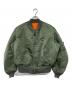 ALPHA（アルファ）の古着「90S MA-1ジャケット」｜オリーブ