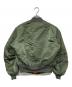 ALPHA (アルファ) 90S MA-1ジャケット オリーブ サイズ:L：10000円