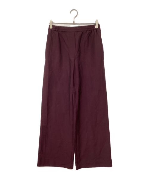 Acne studios（アクネ ストゥディオス）Acne studios (アクネ ストゥディオス) ワイドトラウザーパンツ パープル サイズ:38の古着・服飾アイテム