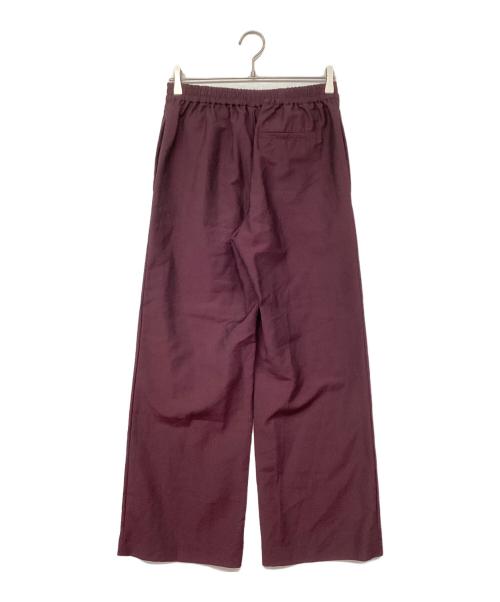 Acne studios（アクネ ストゥディオス）Acne studios (アクネ ストゥディオス) ワイドトラウザーパンツ パープル サイズ:38の古着・服飾アイテム