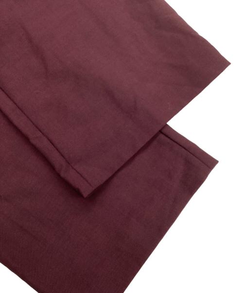 Acne studios（アクネ ストゥディオス）Acne studios (アクネ ストゥディオス) ワイドトラウザーパンツ パープル サイズ:38の古着・服飾アイテム