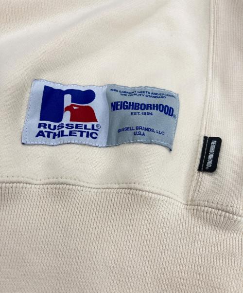 NEIGHBORHOOD（ネイバーフッド）NEIGHBORHOOD　 (ネイバーフッド) RUSSELL (ラッセル) スウェット ベージュ サイズ:Mの古着・服飾アイテム