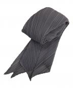 PLEATS PLEASEプリーツプリーズ）の古着「プリーツスカーフ」｜グレー