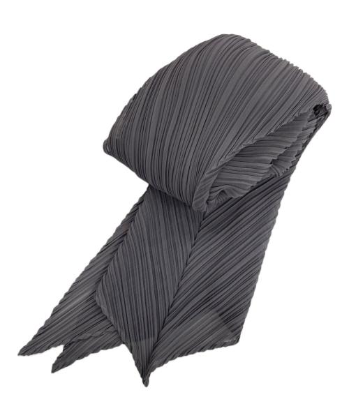 PLEATS PLEASE（プリーツプリーズ）PLEATS PLEASE (プリーツプリーズ) プリーツスカーフ グレー サイズ:記載なしの古着・服飾アイテム