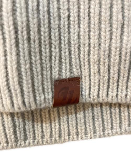ZARA（ザラ）ZARA (ザラ) ADER error (アーダーエラー) Patchwork Oversize knit グレー サイズ:S\Mの古着・服飾アイテム