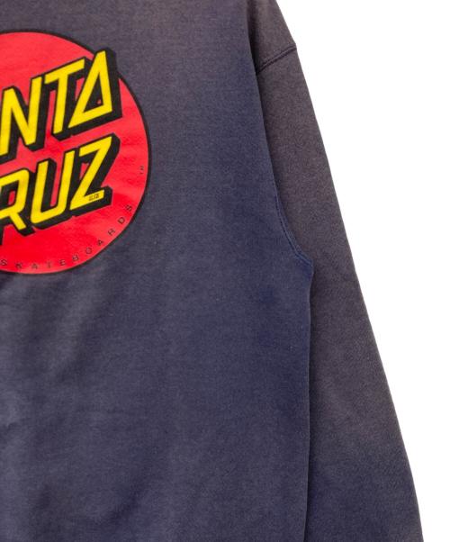SANTA CRUZ（サンタクルーズ）SANTA CRUZ (サンタクルーズ) 90`sバックロゴスウェット ネイビー サイズ:Mの古着・服飾アイテム