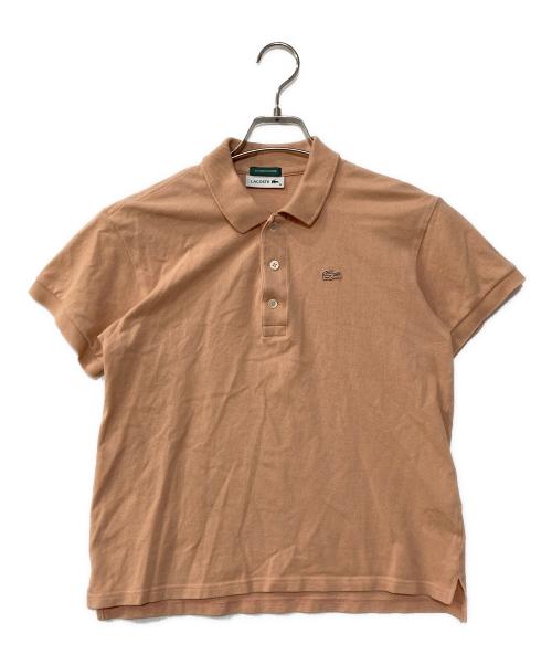 LACOSTE（ラコステ）LACOSTE (ラコステ) IENA (イエナ) 別注 POLO SHIRTS ポロシャツ ピンク サイズ:36の古着・服飾アイテム