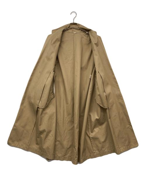 MUSE de Deuxieme Classe（ミューズ ドゥーズィエム クラス）MUSE de Deuxieme Classe (ミューズ ドゥーズィエム クラス) FINX ギャバオーバーコート ベージュ サイズ:記載なしの古着・服飾アイテム