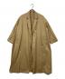 MUSE de Deuxieme Classe（ミューズ ドゥーズィエム クラス）の古着「FINX ギャバオーバーコート」｜ベージュ
