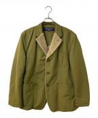 COMME des GARCONS HOMMEコムデギャルソン オム）の古着「裏ボアリバーシブルジャケット」｜オリーブ