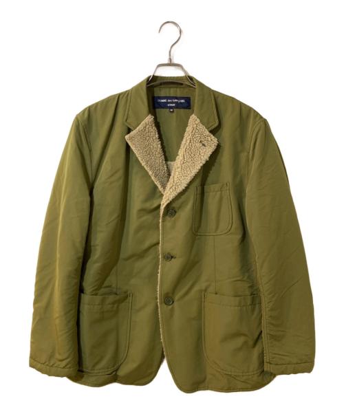 COMME des GARCONS HOMME（コムデギャルソン オム）COMME des GARCONS HOMME (コムデギャルソン オム) 裏ボアリバーシブルジャケット オリーブ サイズ:Mの古着・服飾アイテム