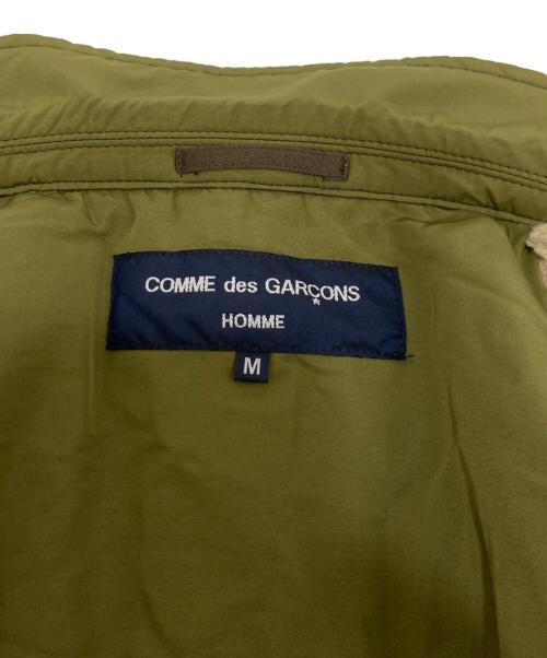 COMME des GARCONS HOMME（コムデギャルソン オム）COMME des GARCONS HOMME (コムデギャルソン オム) 裏ボアリバーシブルジャケット オリーブ サイズ:Mの古着・服飾アイテム