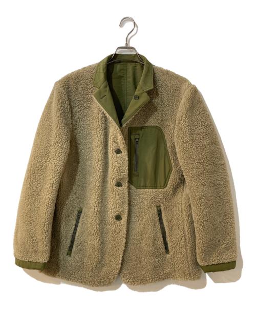 COMME des GARCONS HOMME（コムデギャルソン オム）COMME des GARCONS HOMME (コムデギャルソン オム) 裏ボアリバーシブルジャケット オリーブ サイズ:Mの古着・服飾アイテム