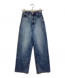 YANUK（ヤヌーク）の古着「JOAN ルーズフィットデニムパン」｜インディゴ