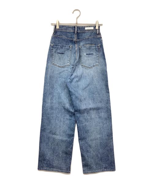 YANUK（ヤヌーク）YANUK (ヤヌーク) JOAN ルーズフィットデニムパン インディゴ サイズ:23の古着・服飾アイテム