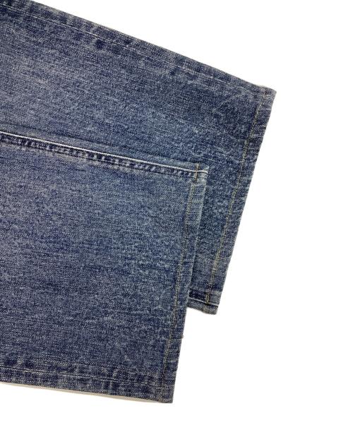 YANUK（ヤヌーク）YANUK (ヤヌーク) JOAN ルーズフィットデニムパン インディゴ サイズ:23の古着・服飾アイテム