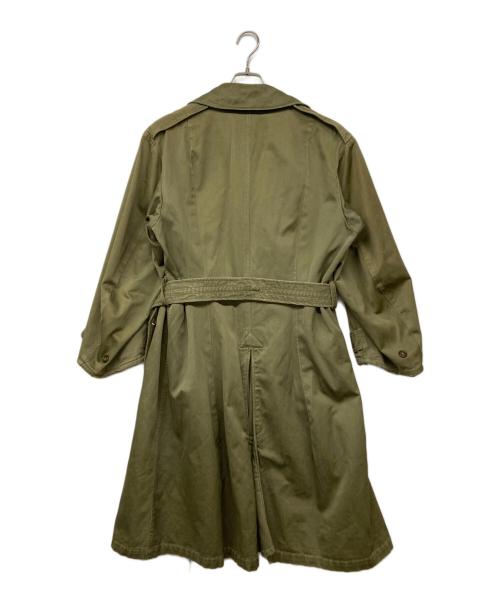 US ARMY（ユーエスアーミー）US ARMY (ユーエスアーミー) トレンチオーバーコート オリーブ サイズ:記載なしの古着・服飾アイテム