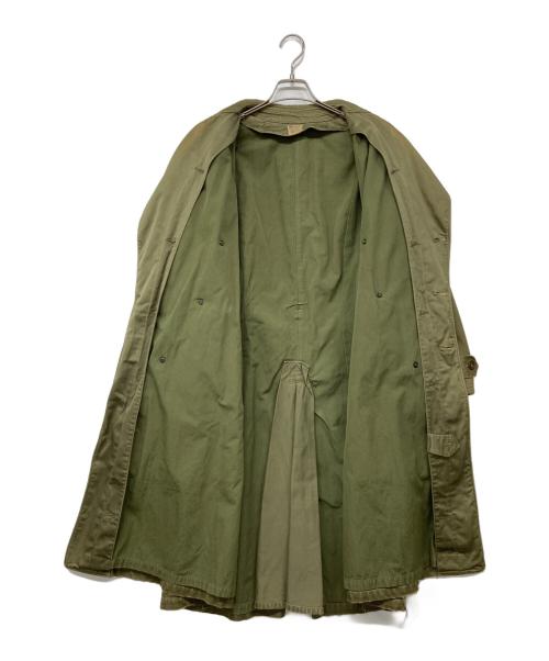 US ARMY（ユーエスアーミー）US ARMY (ユーエスアーミー) トレンチオーバーコート オリーブ サイズ:記載なしの古着・服飾アイテム