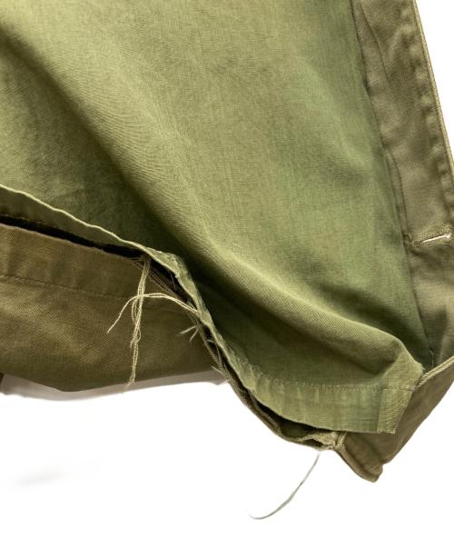 US ARMY（ユーエスアーミー）US ARMY (ユーエスアーミー) トレンチオーバーコート オリーブ サイズ:記載なしの古着・服飾アイテム