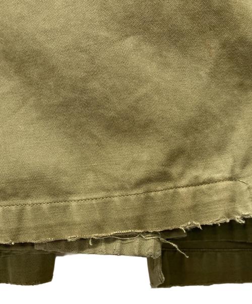 US ARMY（ユーエスアーミー）US ARMY (ユーエスアーミー) トレンチオーバーコート オリーブ サイズ:記載なしの古着・服飾アイテム