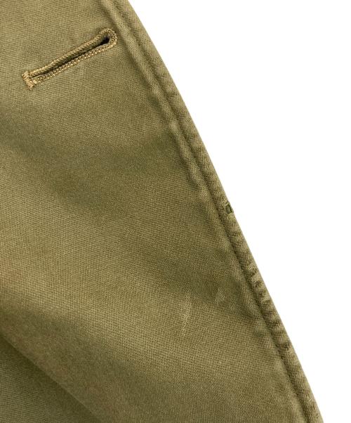US ARMY（ユーエスアーミー）US ARMY (ユーエスアーミー) トレンチオーバーコート オリーブ サイズ:記載なしの古着・服飾アイテム