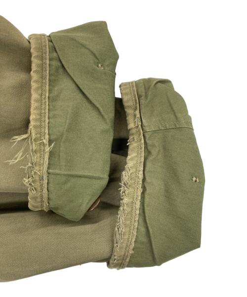 US ARMY（ユーエスアーミー）US ARMY (ユーエスアーミー) トレンチオーバーコート オリーブ サイズ:記載なしの古着・服飾アイテム