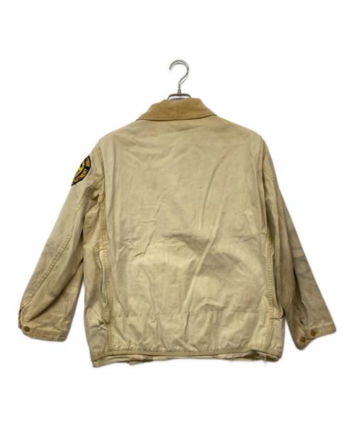 J C Higgins（JCヒギンズ）J C Higgins (JCヒギンズ) 50`Sダックハンティングジャケット ベージュ サイズ:記載なしの古着・服飾アイテム