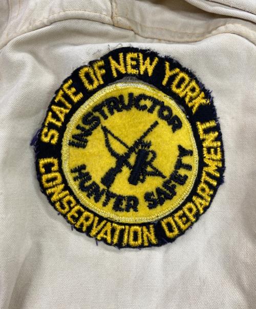 J C Higgins（JCヒギンズ）J C Higgins (JCヒギンズ) 50`Sダックハンティングジャケット ベージュ サイズ:記載なしの古着・服飾アイテム