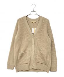 MICHAEL KORS（マイケル・コース）の古着「ニットカーディガン」｜ベージュ
