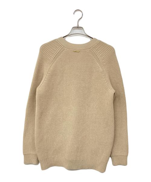 MICHAEL KORS（マイケル・コース）MICHAEL KORS (マイケル・コース) ニットカーディガン ベージュ サイズ:Mの古着・服飾アイテム