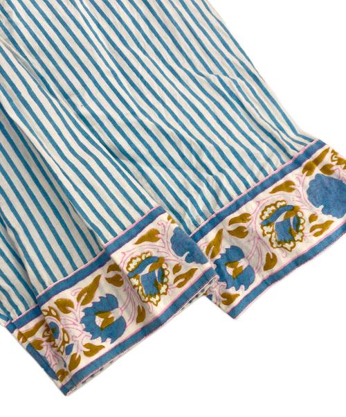 Ron Herman（ロンハーマン）Ron Herman (ロンハーマン) SZ Blockprints (エスゼットブロックプリント) ストライプワンピース ブルー サイズ:Sの古着・服飾アイテム