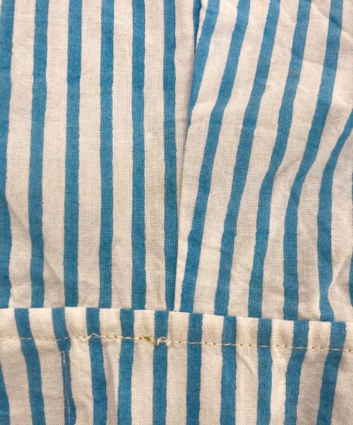 Ron Herman（ロンハーマン）Ron Herman (ロンハーマン) SZ Blockprints (エスゼットブロックプリント) ストライプワンピース ブルー サイズ:Sの古着・服飾アイテム