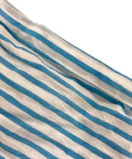 Ron Herman（ロンハーマン）Ron Herman (ロンハーマン) SZ Blockprints (エスゼットブロックプリント) ストライプワンピース ブルー サイズ:Sの古着・服飾アイテム