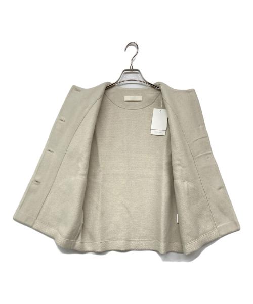 evam eva（エヴァムエヴァ）evam eva (エヴァムエヴァ) renew-wool vest ベージュ サイズ:1の古着・服飾アイテム