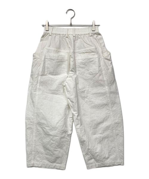 FURUHASHI（フルハシ）FURUHASHI (フルハシ) WEAVER PANTS / ウィーバーパンツ ホワイトの古着・服飾アイテム