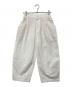 FURUHASHI（フルハシ）の古着「WEAVER PANTS / ウィーバーパンツ」｜ホワイト