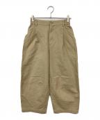 FURUHASHIフルハシ）の古着「WEAVER PANTS」｜ベージュ