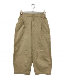 FURUHASHI（フルハシ）の古着「WEAVER PANTS」｜ベージュ