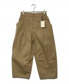 FURUHASHIフルハシ）の古着「WEAVER PANTS / ウィーバーパンツ」｜ベージュ