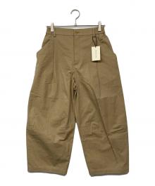 FURUHASHI（フルハシ）の古着「WEAVER PANTS / ウィーバーパンツ」｜ベージュ