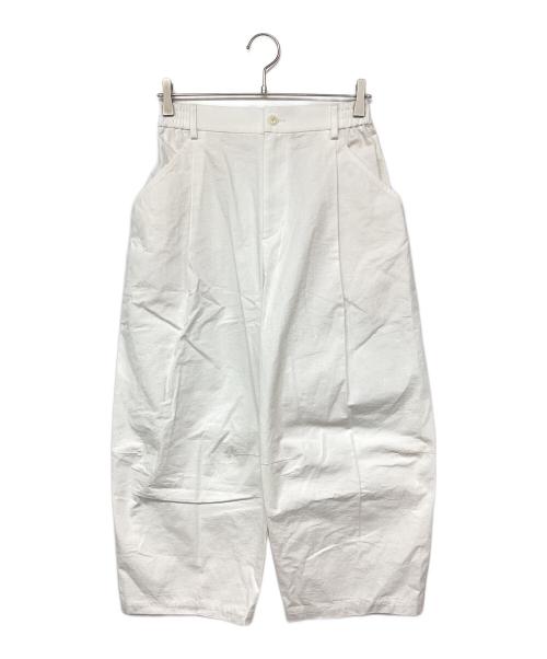 FURUHASHI（フルハシ）FURUHASHI (フルハシ) WEAVER PANTS ホワイトの古着・服飾アイテム