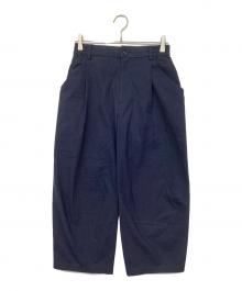 FURUHASHI（フルハシ）の古着「WEAVER PANTS」｜ネイビー