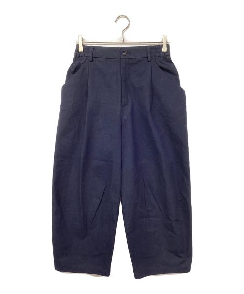 FURUHASHI（フルハシ）FURUHASHI (フルハシ) WEAVER PANTS ネイビーの古着・服飾アイテム