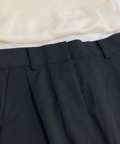 sacai（サカイ）sacai (サカイ) ドッキングワンピース ホワイト×ブラック サイズ:2の古着・服飾アイテム