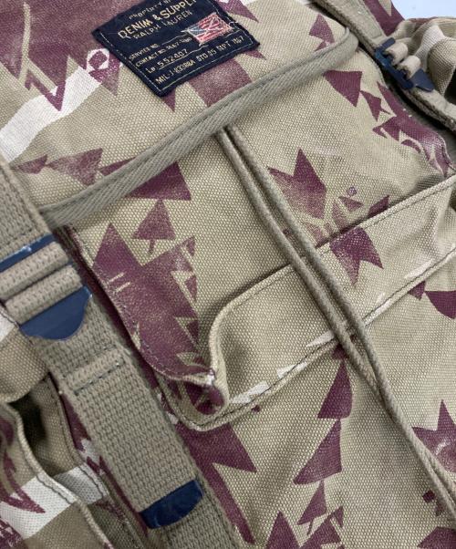 Denim & Supply Ralph Lauren（デニム＆サプライ ラルフローレン）DENIM & SUPPLY RALPH LAUREN (デニム＆サプライ ラルフローレン) ネイティブ柄バックパック マルチカラーの古着・服飾アイテム