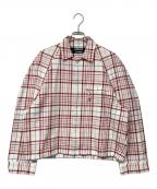 jacquemusジャックムス）の古着「シュミーズ クリオロ ジャカード ボンバー」｜レッド×ピンク