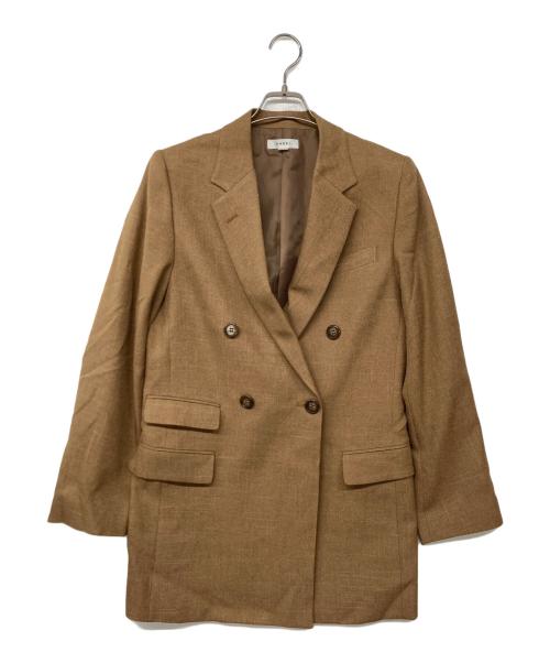 Ameri（アメリ）Ameri (アメリ) CLASSIC MINIMAL WARM TAILORED JACKET / ダブルジャケット ブラウン サイズ:Sの古着・服飾アイテム